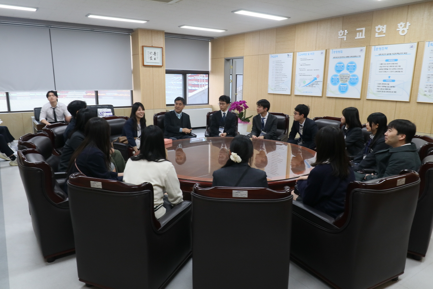 일본 리츠메이칸 고등학교 교환학생 및 국제공동연구 팀 방문