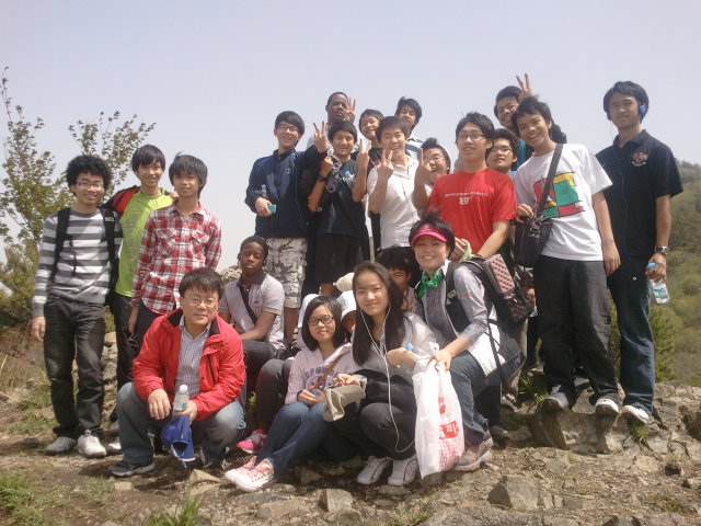 4월 귀가주 국제학생 백양산 등반 및 봉사활동