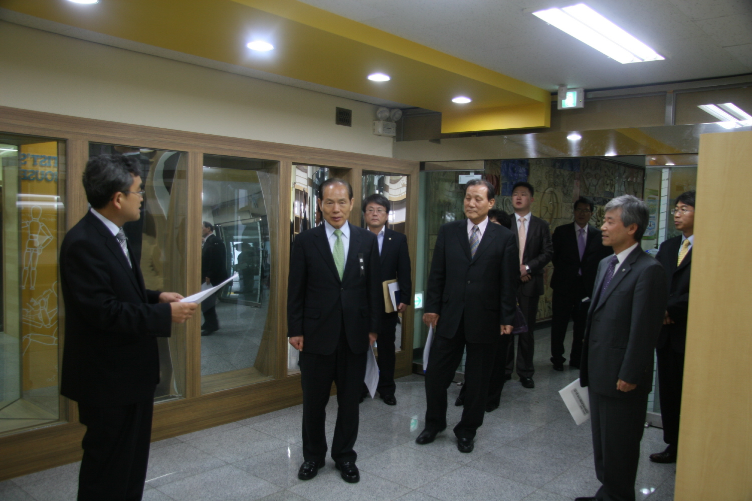 교육감 님 본교방문(2010.4.26)